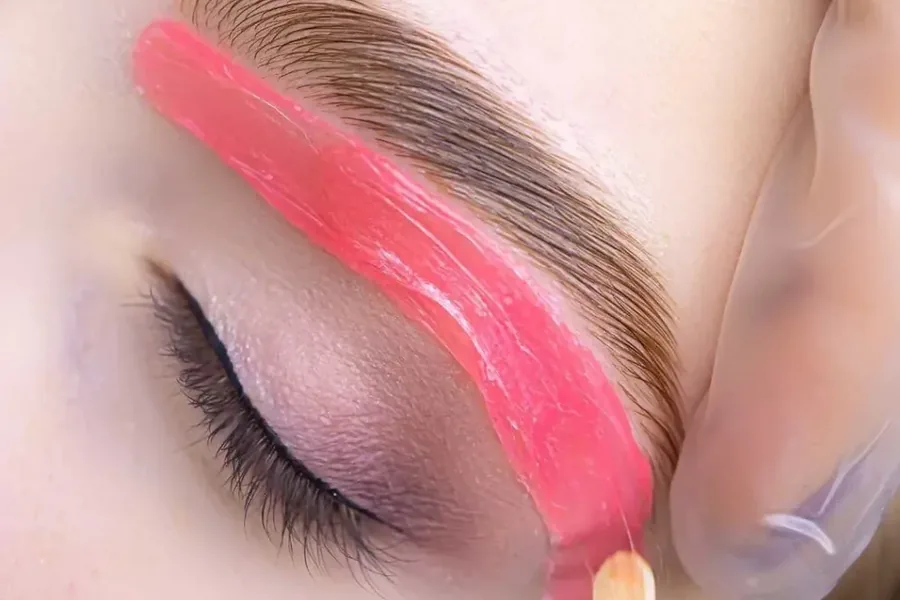 Eyebrow wax