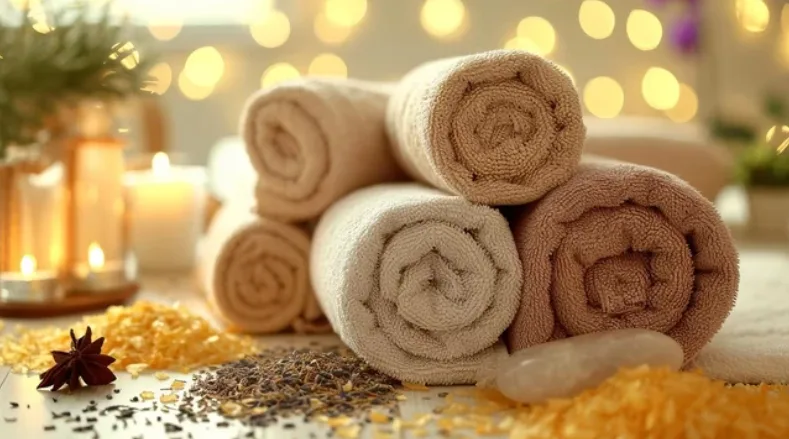 Calm facial treatment room in Newport